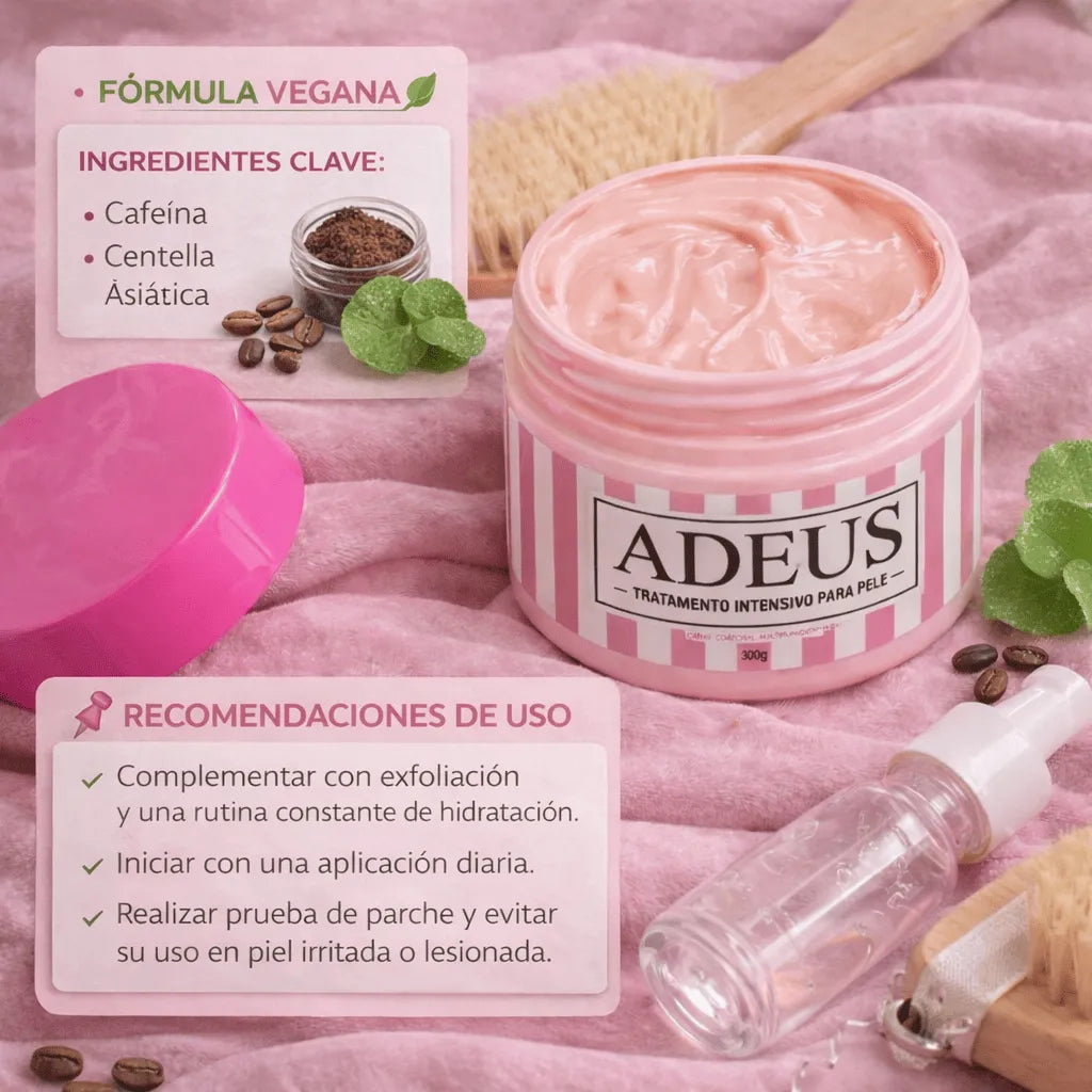 ADEUS REDUCE LA CELULITIS Y RECUPERA LA APARIENCIA FIRME Y SUAVE DE TU PIEL
