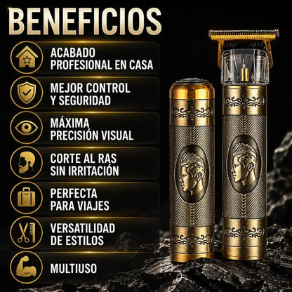 Afeitadora Vintage ¿Cansado de gastar en barbería sólo para verte bien 2 días?